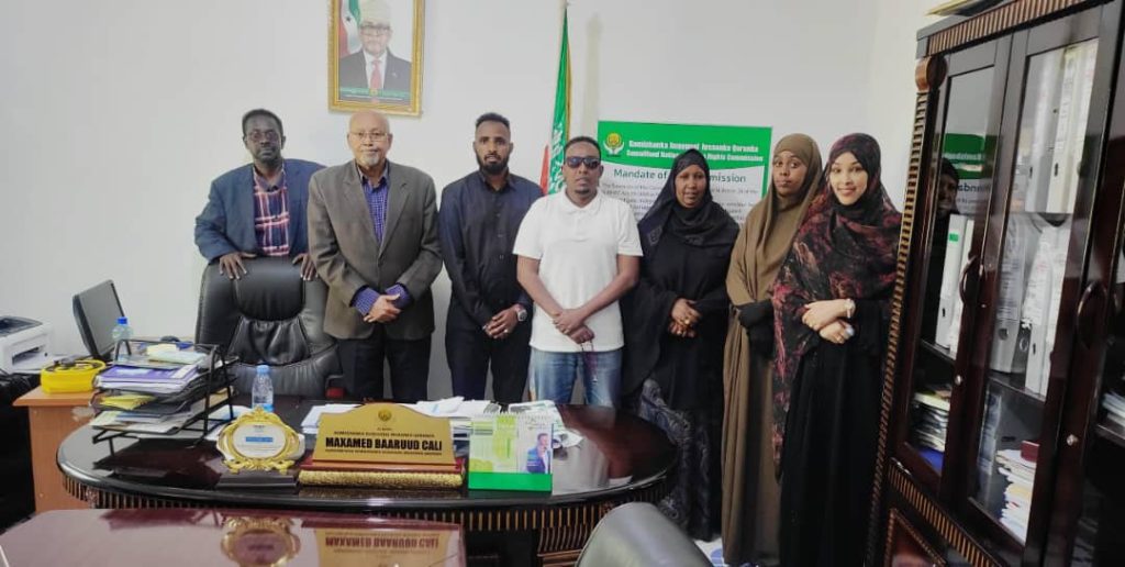 The meeting, which included the Horn of Africa Community Empowerment Organization (HACE) and the Somaliland National Human Rights Commission (SLNHC) The meeting, which included the Horn of Africa Community Empowerment Organization (HACE) and the Somaliland National Human Rights Commission (SLNHC)